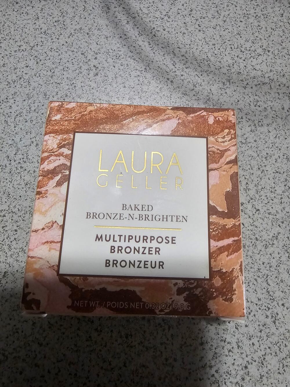 Laura Geller Baked Bronze-N-Brighten Multipurpose Bronzer - Medium - .32 oz NIB